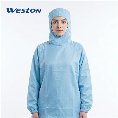 Costume séparé à capuchon pour salle blanche ESD